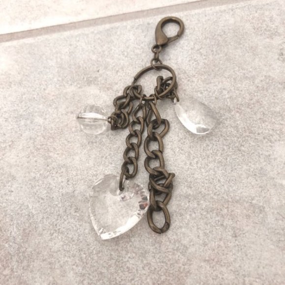 Crystal Heart Keychain - Picture 2 of 3